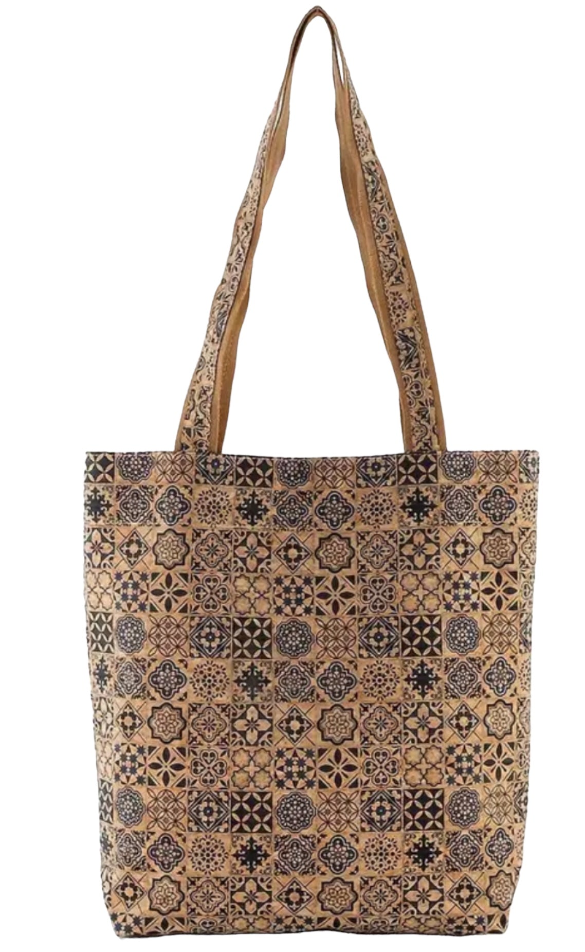 Large everyday cork tote bag