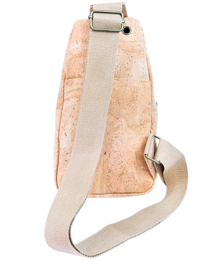 Cork Sling Crossbody Bag